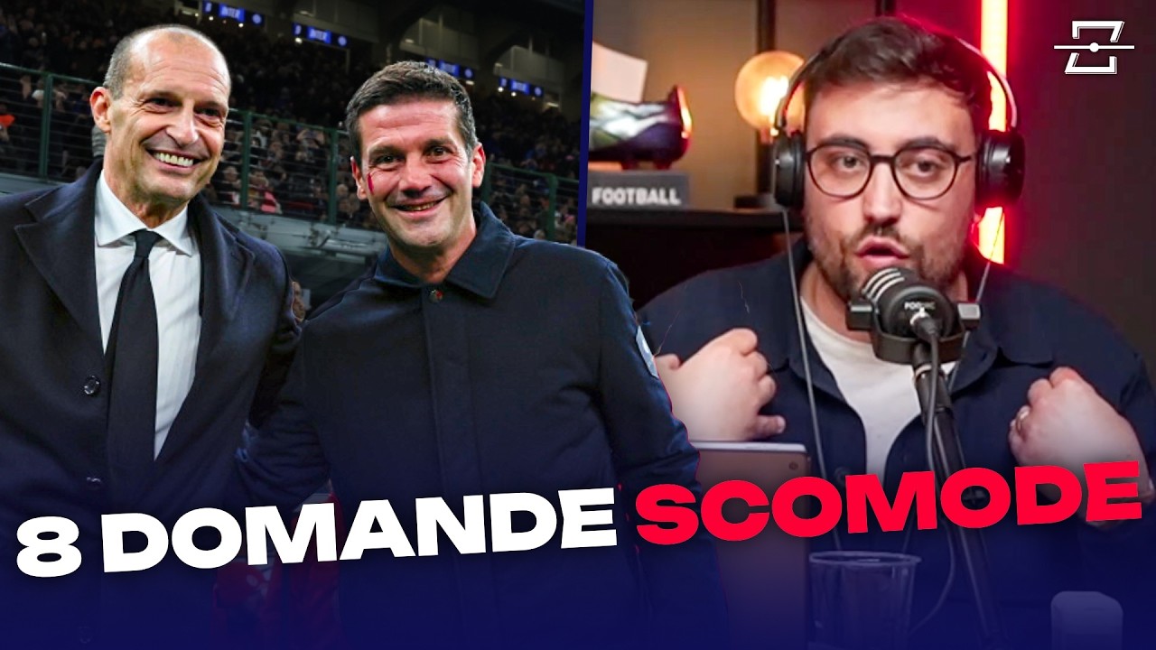 8 domande SCOMODE sulla Serie A! Allegri RESTA? Marotta TAGLIA? Dybala è FINITO? Vlahovic è da JUVE?