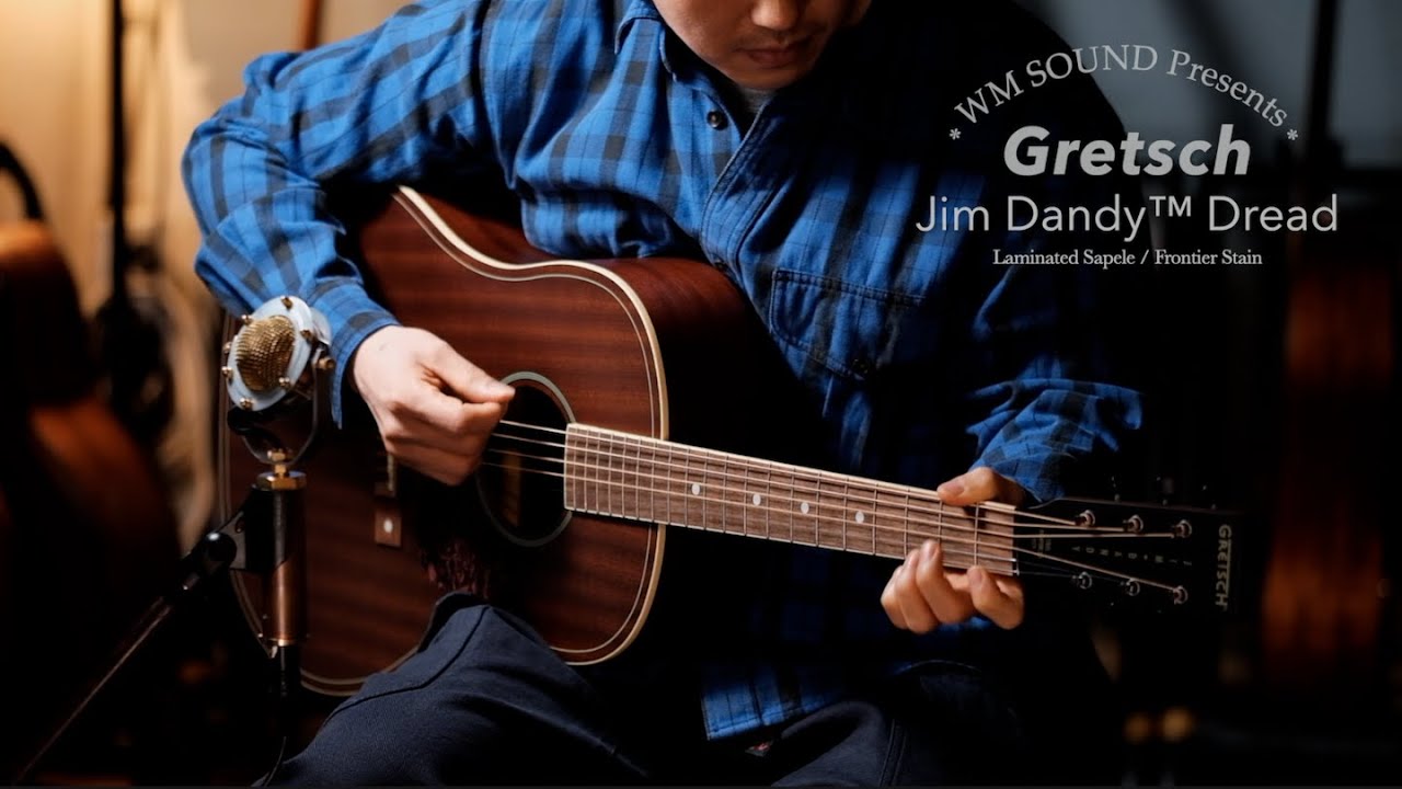 2024 Gretsch Jim Dandy Dreadnought (Frontier Stain)