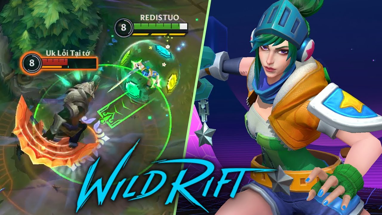 ARCADE RIVEN GAMEPLAY | THIS SKIN IS BEAUTIFUL -  WILD RIFT