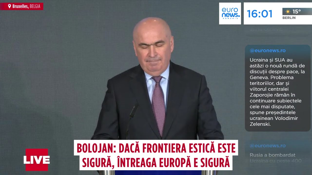 Bolojan: Dacă frontiera estică e sigură, întreaga Europă e sigură
