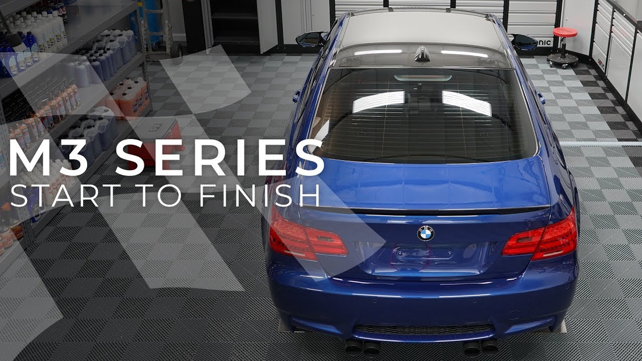 The Full E92 M3 Paint Correction Process in 20 Minutes