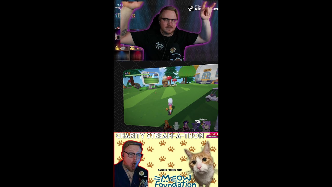 CHARTY STREAM-A-THON! For the Kitties!