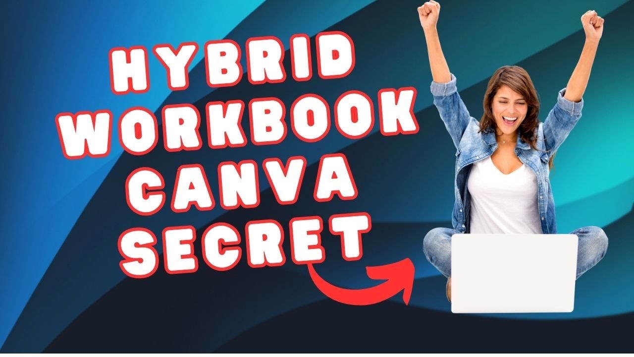 How to Add Page Numbers to Your Books on Canva | Hybrid Workbook Secret #lowcontentbookpublishing