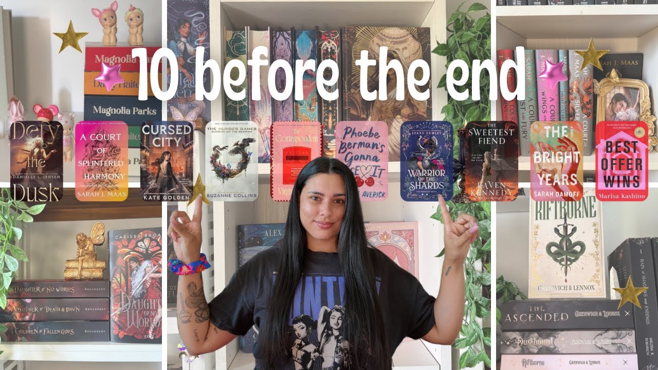10 книг до конца года!! 🧸💌🧚🏼&zwj;♀️✨🧡