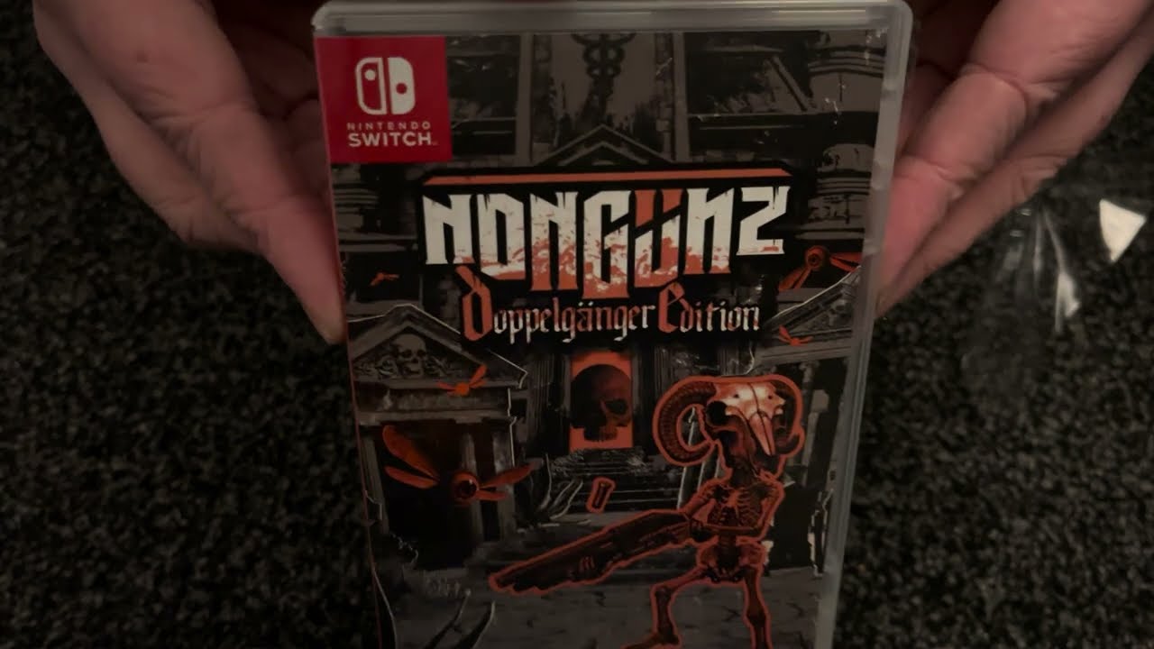 Nostalgamer 4K Unboxing Nongunz Doppelg&auml;nger Edition On Nintendo Switch NS Red Art Games Region Free