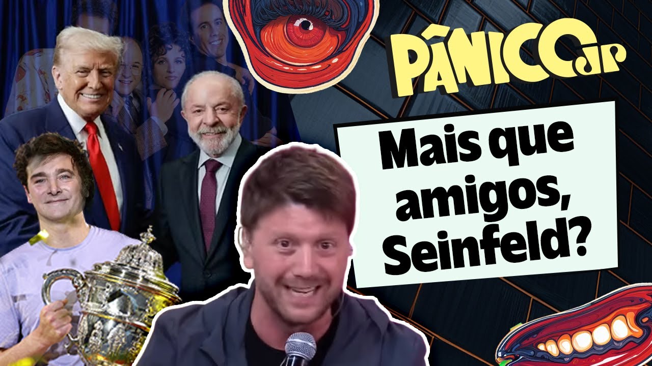 RESENHA ZU E ZUZU: LULA E TRUMP AMIGOS, MILEI E JO&Atilde;O FONSECA CAMPE&Otilde;ES E SOBRANCELHA CARECA DE VOLTA!