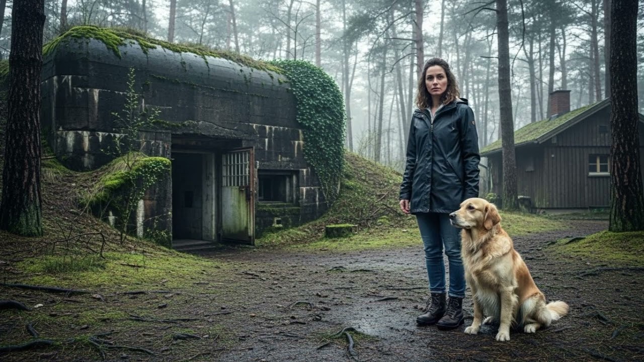 Nach der Kündigung übernahm sie mit ihrem Hund einen alten Bunker – ein verborgenes Geheimnis