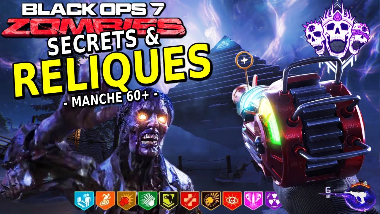🍬2XP/GUMS🍬 SECRET MAL&Eacute;DICTION 🔥 RELIQUE MANCHE 60+🔥 (Ashes of the Damned) | Black Ops 7 Zombies🧟