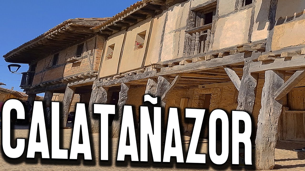 ➡️➡️ ESPECTACULAR PUEBLO MEDIEVAL en ESPA&Ntilde;A ❤️​ CALATA&Ntilde;AZOR - Soria 💙 (ALMANZOR, Visita Castillo) 💛