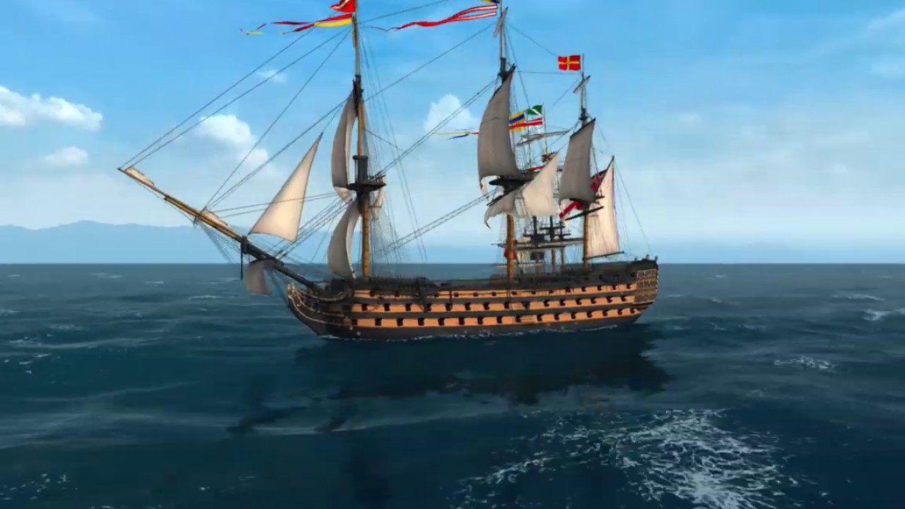 H.M.S. Victory, First Rate Ship of the Line, Naval Action