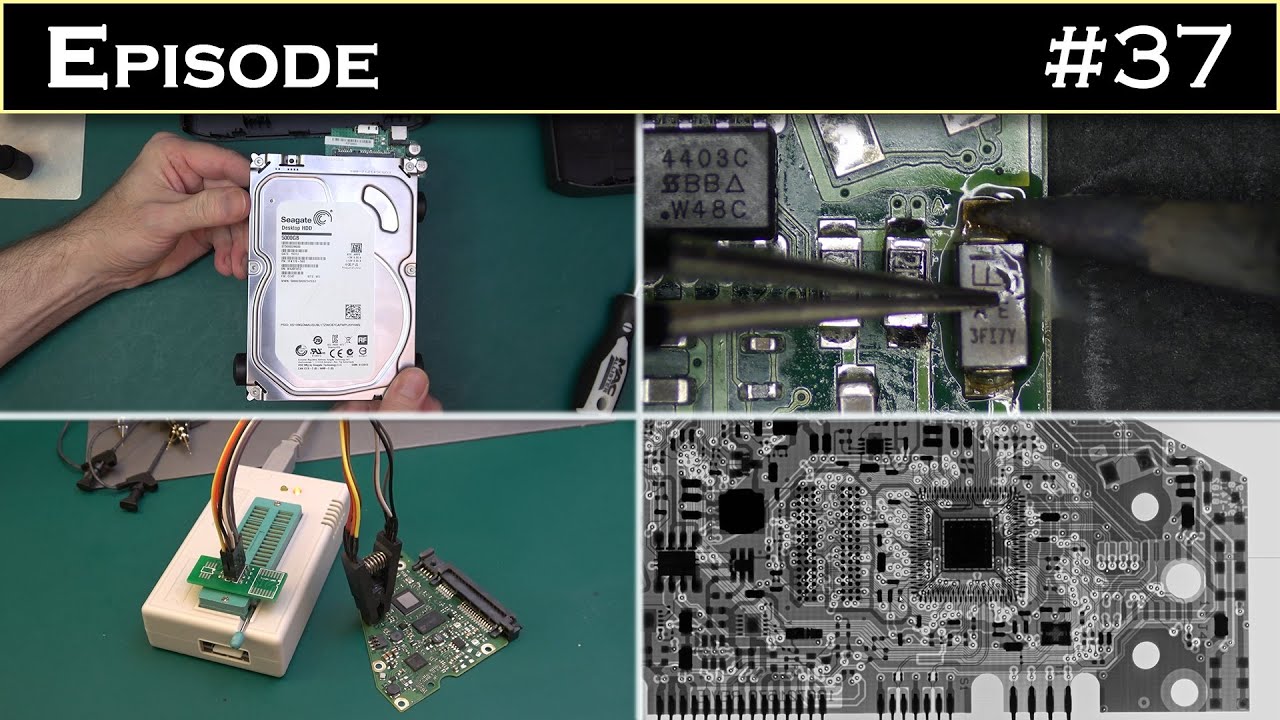 Analyses, Diagnostic et Réparation d'un disque dur de 5 To