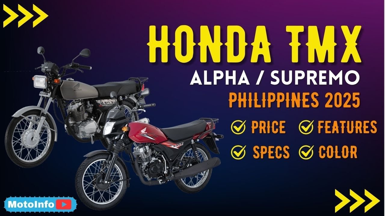 Honda TMX 2025 Model | Price, Specs, and Features in the Philippines