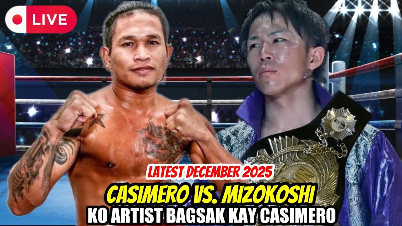 CASIMERO vs MIZOKOSHI DEC 2025 FIGHT HIGHLIGHT | KO ARTIST BAGSAK KAY CASIMERO