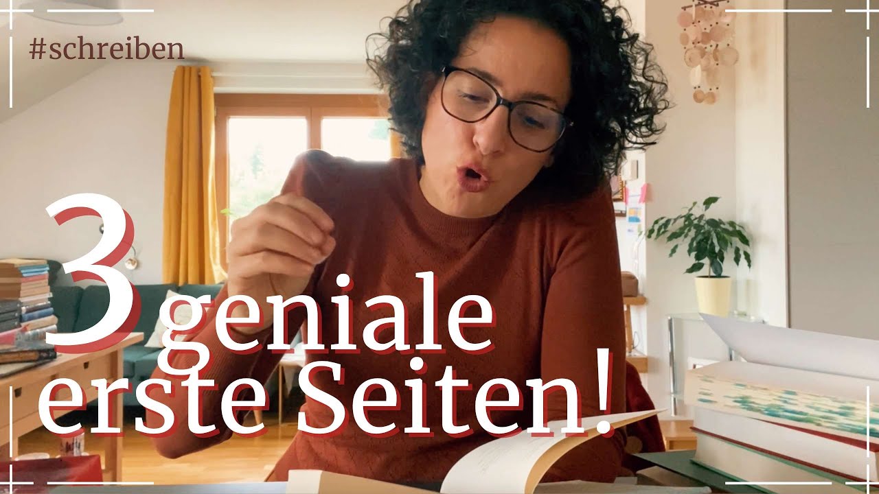 3 geniale erste Buch-Seiten | part 1