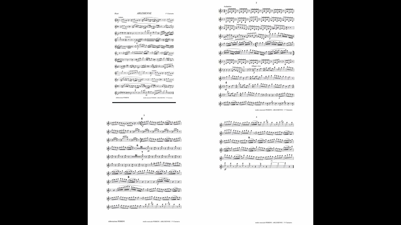 Arlesienne - Georges Bizet (Elab per banda di Loreto Perrini)