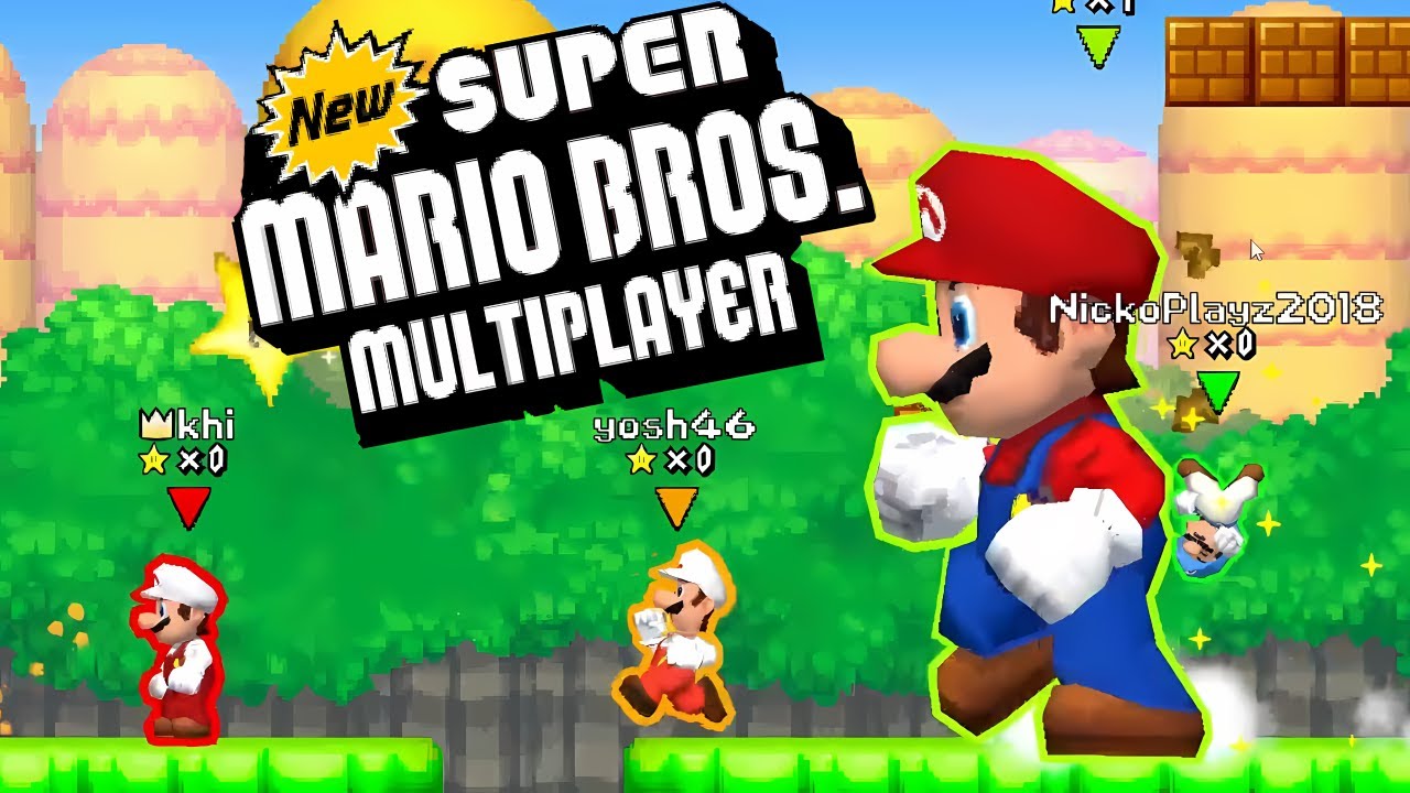 New Super Mario Versus ONLINE