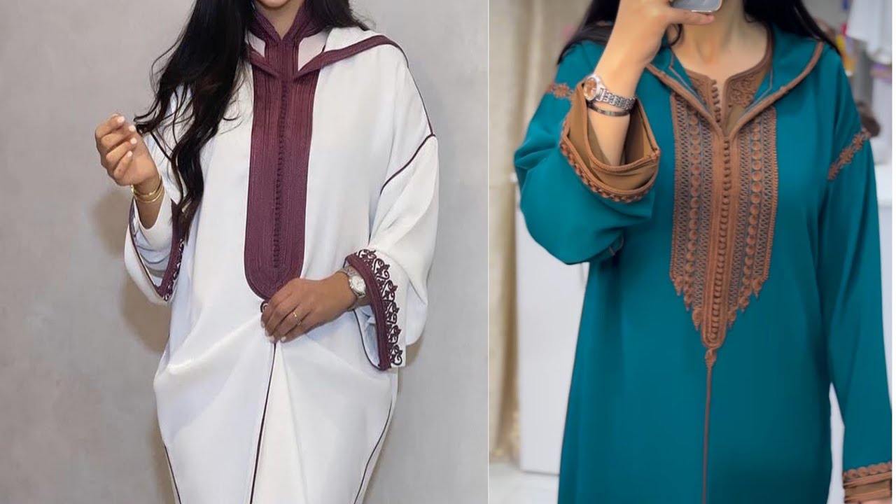 جديد الجلابة المغربية  موديلات رائعة😍