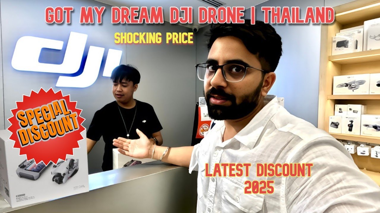 Bought My Dream Drone in Thailand 🇹🇭 | SHOCKING Price at MBK! 😱