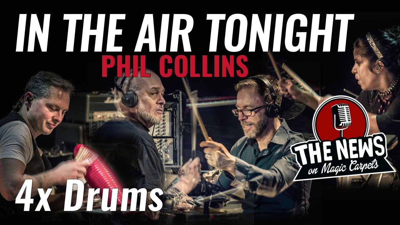 In The Air Tonight - Phil Collins (Cover) by THE NEWS on Magic Carpets