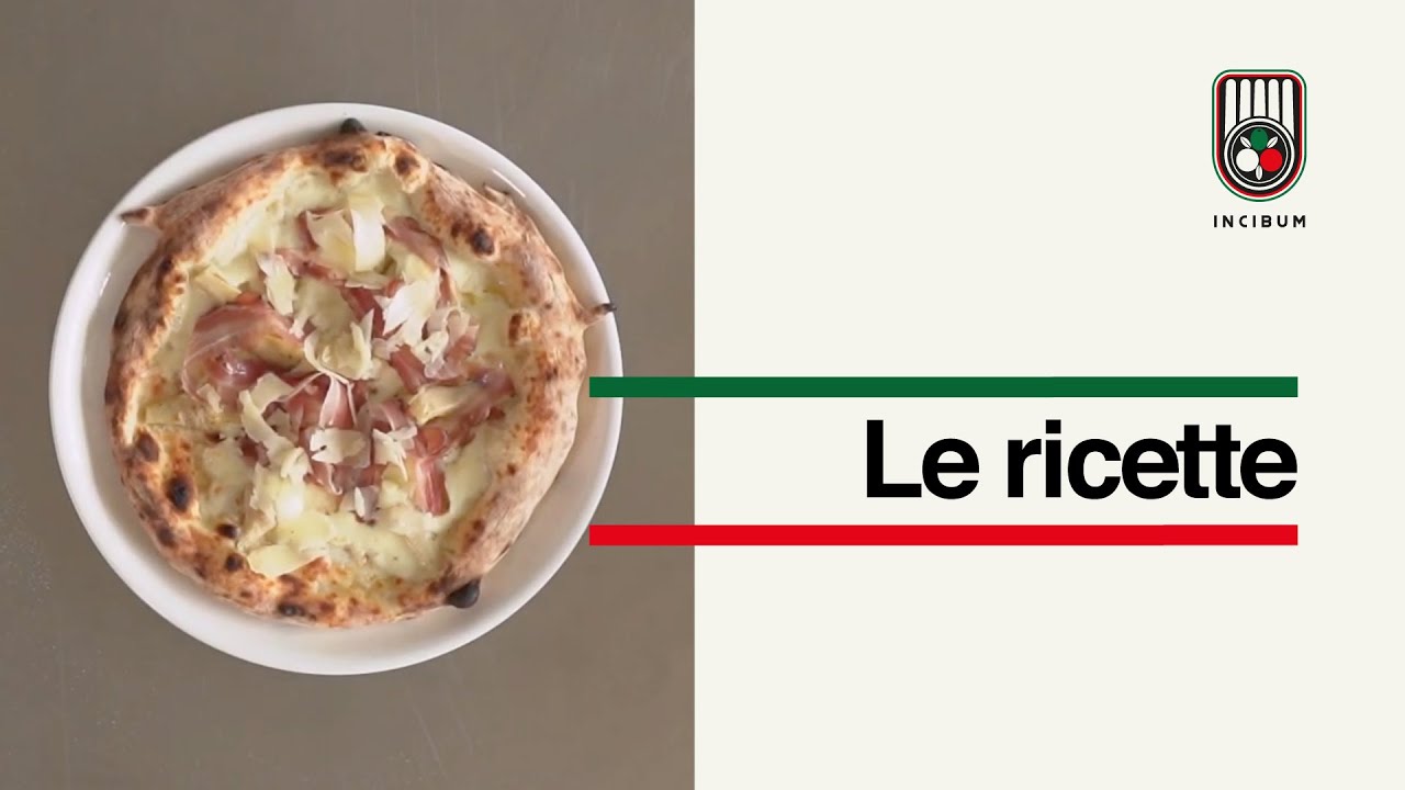 Pizza ai carciofi sott'olio e provolone del Monaco DOP