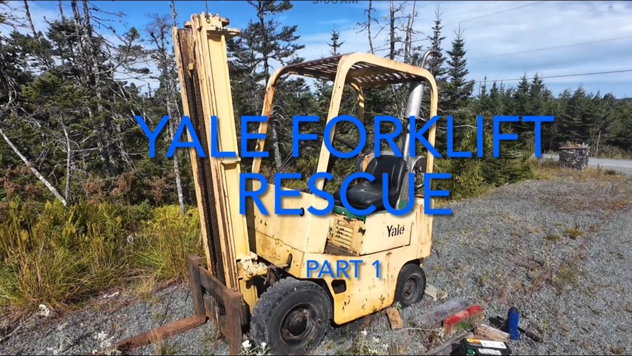 Yale Forklift Rescue Part #1
