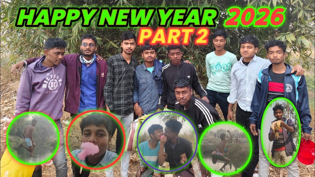 HAPPY NEW YEAR 🤟👑|| PART 2#viral #happynewyear #part2 #stsujoy #vlog #banglacomedy 