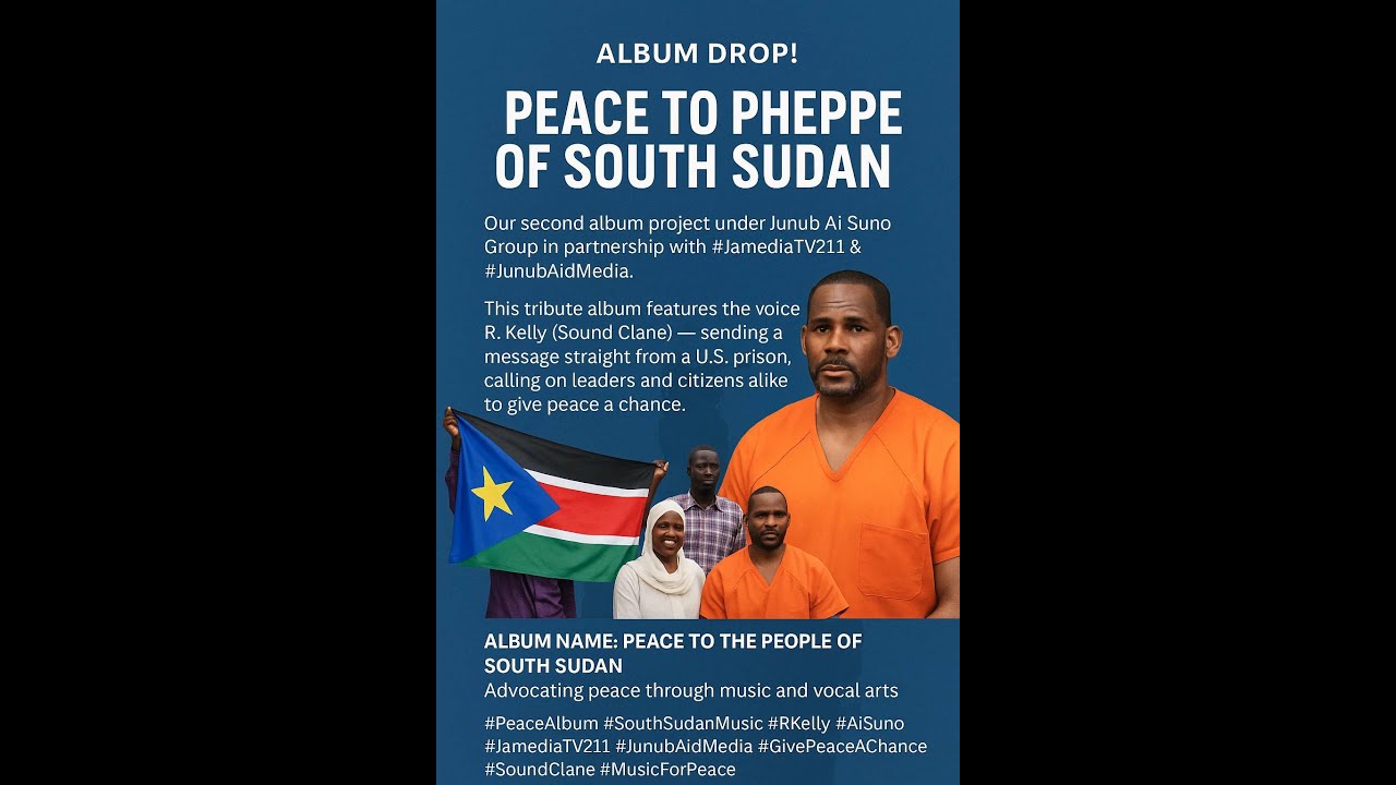 R Kelly No. 8 In the of Africa Peace Album Official Audio #music #southsudan #jamediatv211