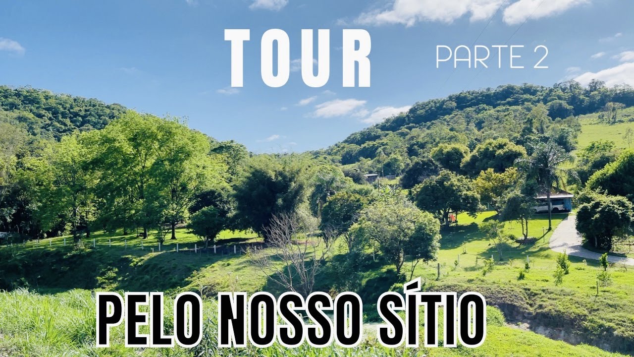 ❤️TOUR PELO NOSSO SÍTIO💚 PARTE 2 DE 3 | MOSTREI AS ÁRVORES FRUTÍFERAS🌳REPRESA DE PEIXES