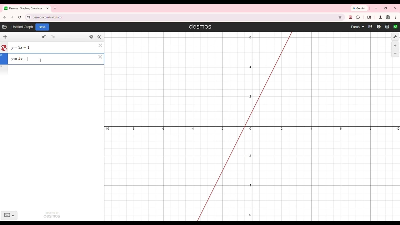 Desmos Demonstration Video