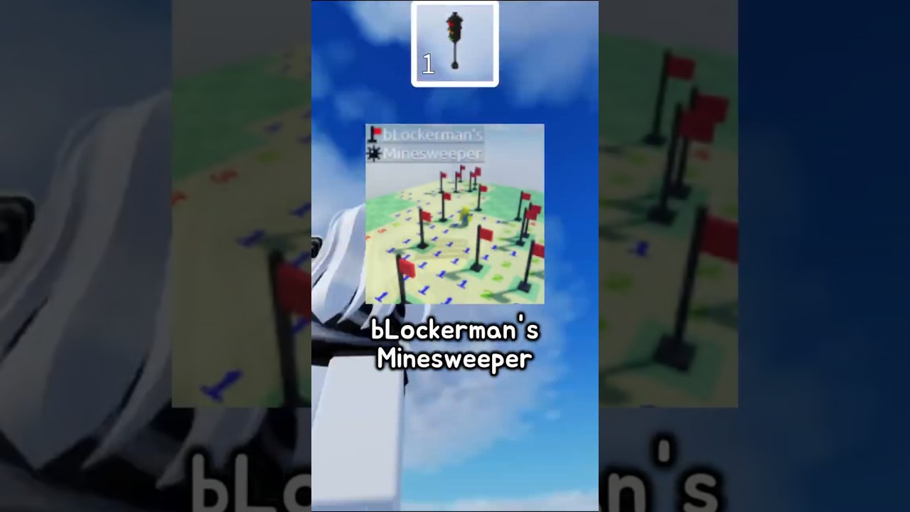 This game is tough. #roblox #minesweeper #funny #gaming #games