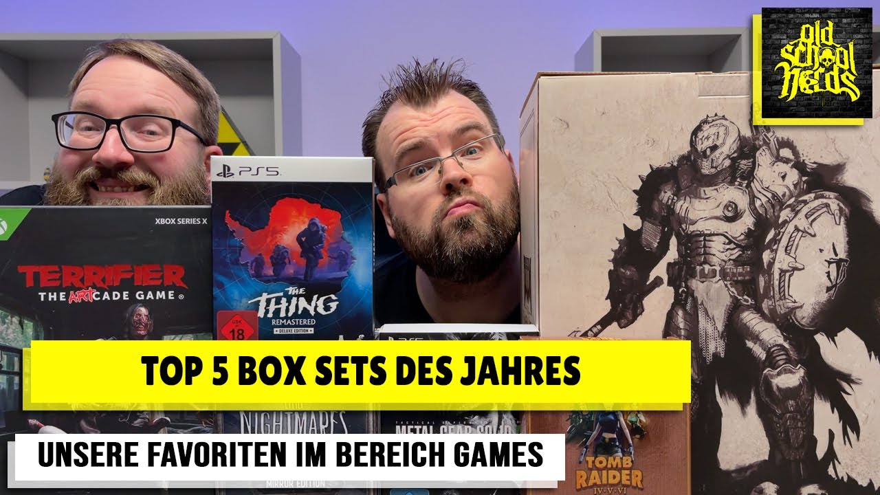 Top 5 Box Sets des Jahres 2025 im Games Bereich