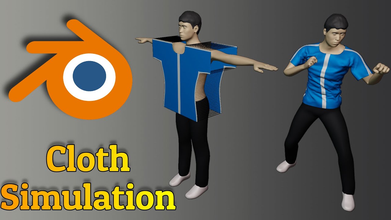 Моделирование ткани и шитьё | Обучающее видео по Blender 3.0