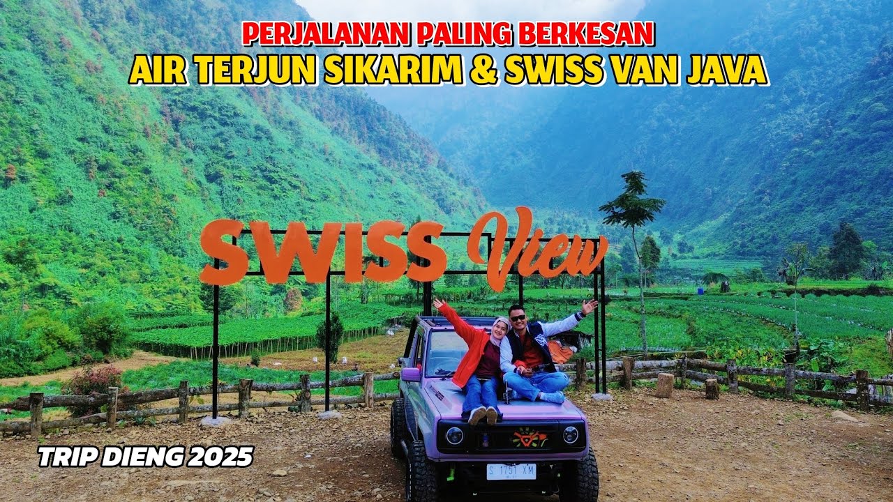AIR TERJUN SIKARIM & SWISS VAN JAVA || EXPLORE WISATA DIENG #4