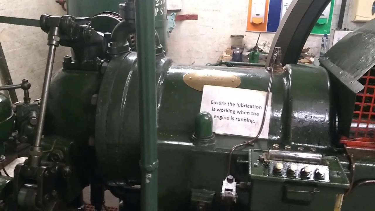 Robson diesel engine 1935 in Halifax Industrial museum