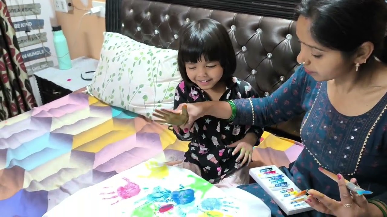 Mummy ka pyar bunny pihu ka holi 🫟🫟 kurta tayar 