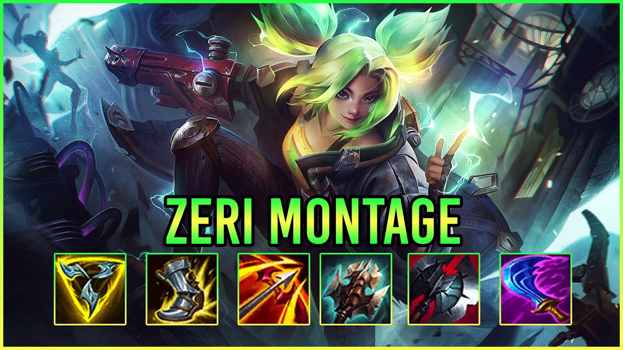 Zeri Montage - Lol Best Zeri Montage S12!