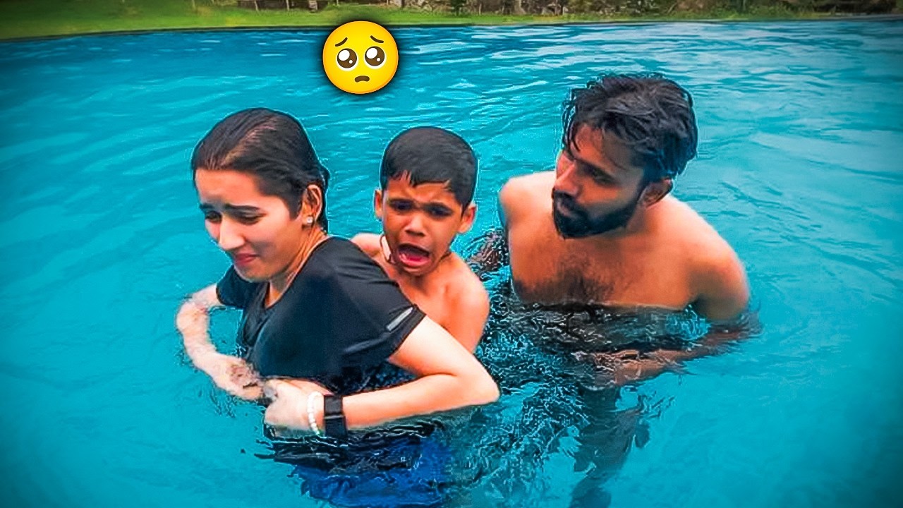 Kanha ko BACHANE Neetu bhi paani mein kood gayi 🥺