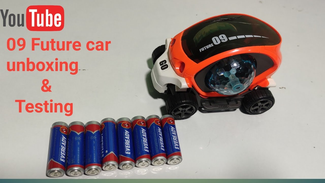 09 Future car unboxing and testing!! Racing, Dancing, light and musical toy!! Baba toy tv