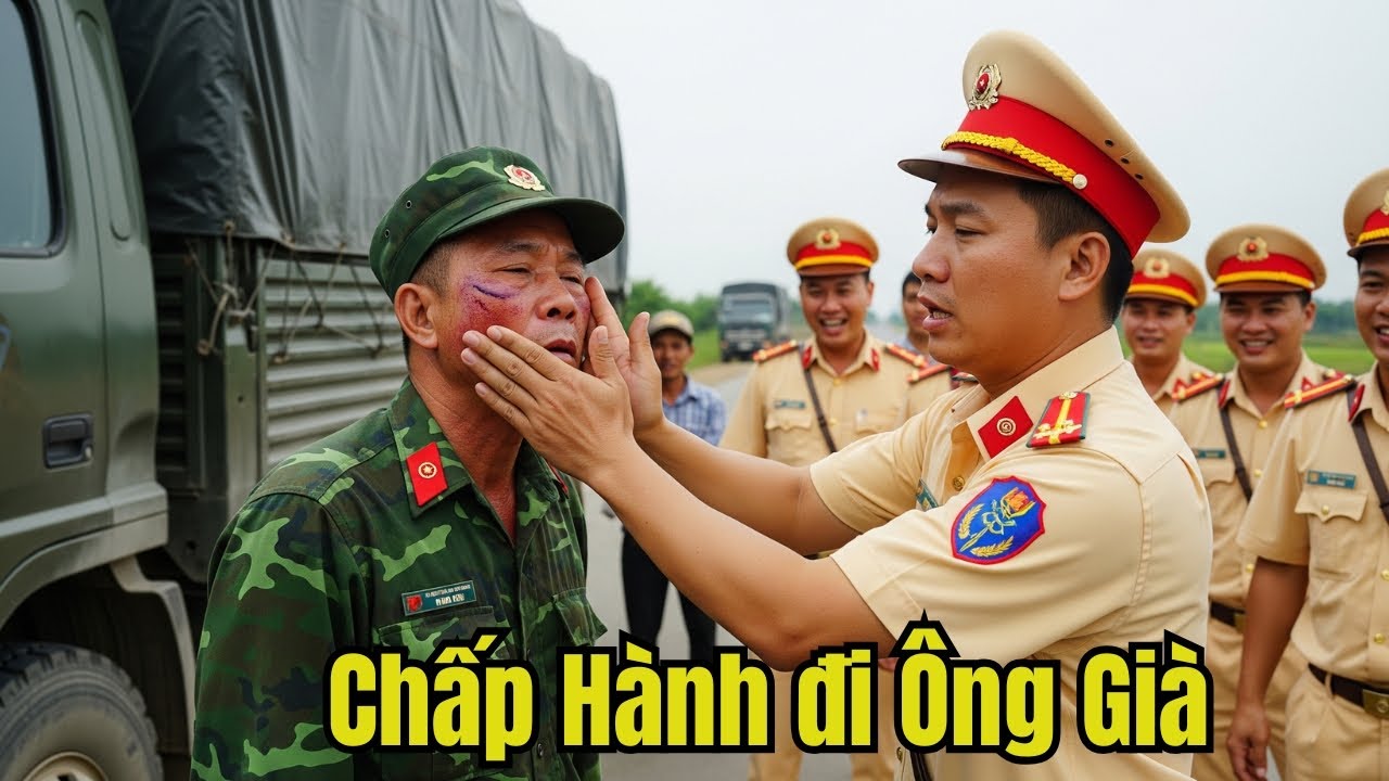 Ông lính già đi làm nhiệm vụ cuối cùng, không ngờ bị nhóm thanh tra tát vào mặt vì tưởng là ăn cướp