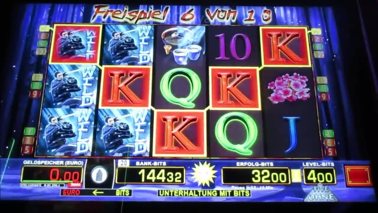 Zocken bis 4€ Fach um den Gewinn! Von Kongs Temple über 15 Samurai bis hin zu Magic Monk Rasputin!