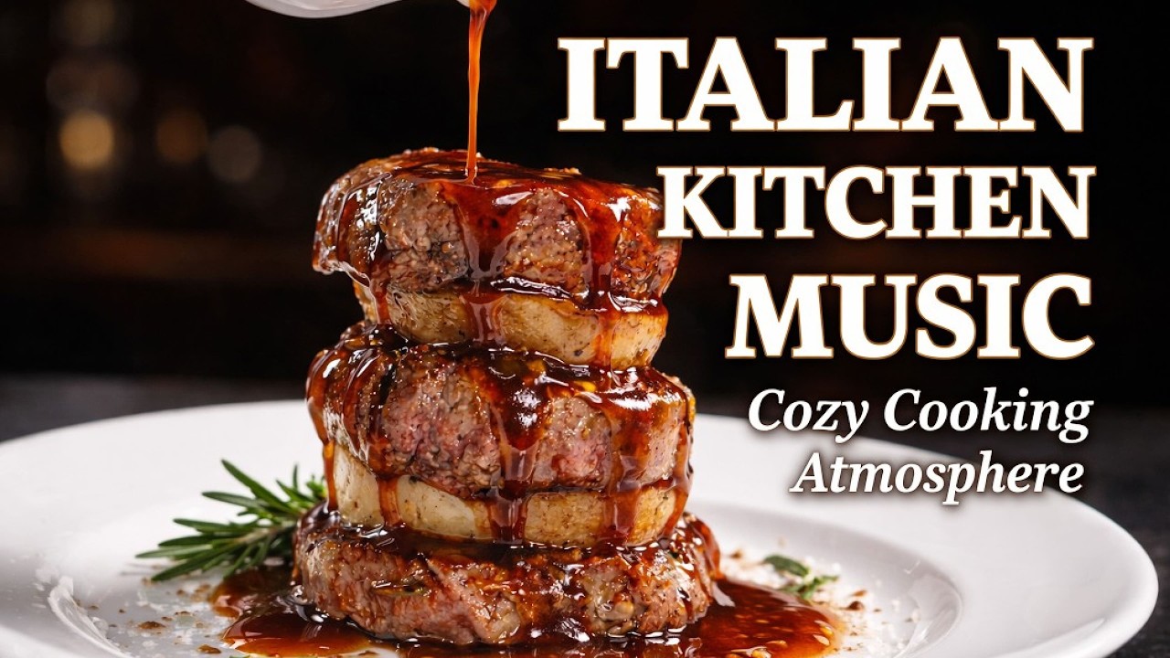 Italian Kitchen Background Music – Cozy Italian Cooking Atmosphere