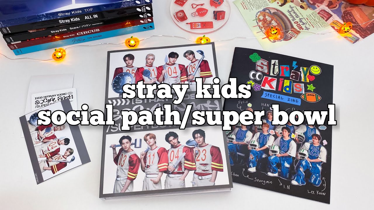 🍳 болтаем, распаковываем японский альбом Stray Kids - Social Path / Super Bowl | kpop album unboxing