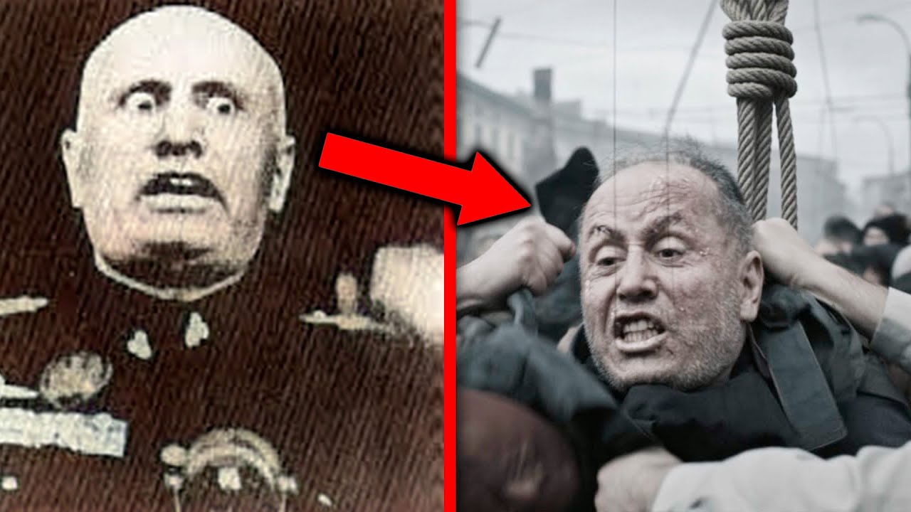 ПОСЛЕДНИЕ 24 ЧАСА Бенито Муссолини &ndash; РЕАЛЬНЫЕ КАДРЫ