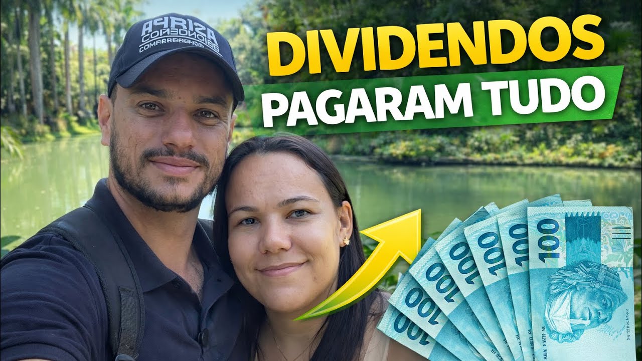 Dividendos pagaram nosso dia em Inhotim (vida real)