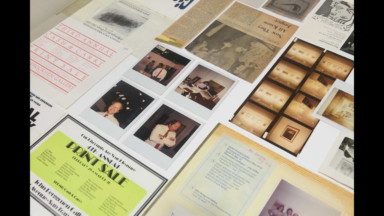 John Berggruen Gives a Tour of Berggruen Gallery's 55 Year Anniversary Exhibition