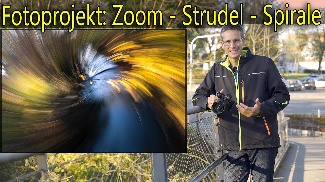 FOTOGRAFIEREN LERNEN 43 📸 Kreativ den Zoom Strudel Effekt fotografieren!