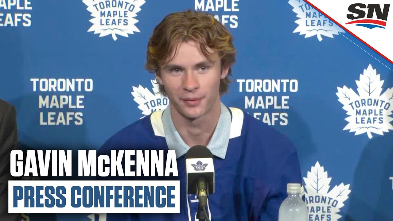 FULL Gavin McKenna Toronto Maple Leafs Press Conference