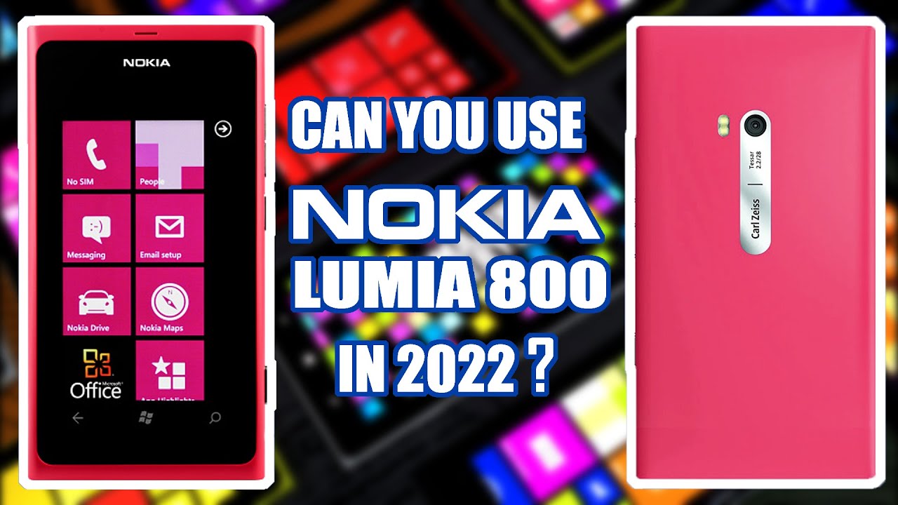 Retro Review: Nokia Lumia 800 in 2022 (#giveaway)