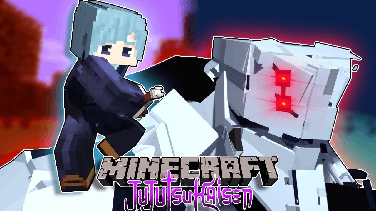 Can We Survuve Minecraft JUJUTSU KAISEN as MECHAMARU and MIWA?! - [Oni & Tanis]