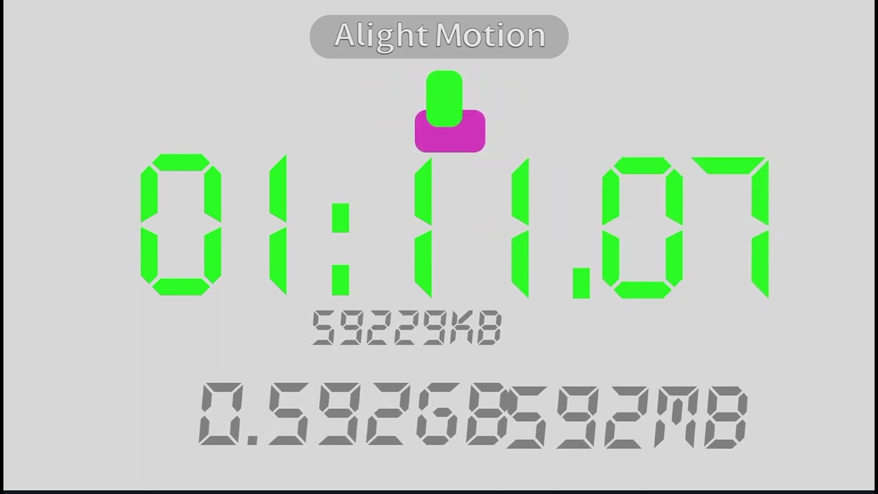 Countdown BHC Memory (1GB) 2 Minutes Timer (1000MB) (100000KB)